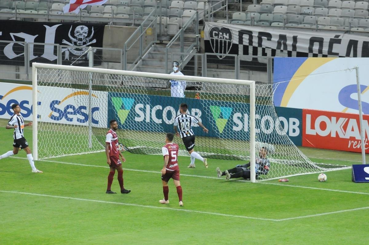 Fotos da goleada do Atltico sobre o Patrocinense, no Mineiro, pela 11 rodada do Mineiro