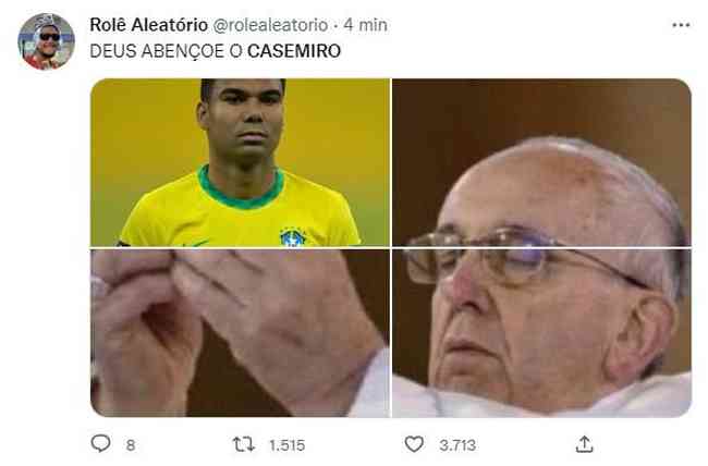 Reviravolta: torcedores acompanham jogo do Brasil com memes - Superesportes