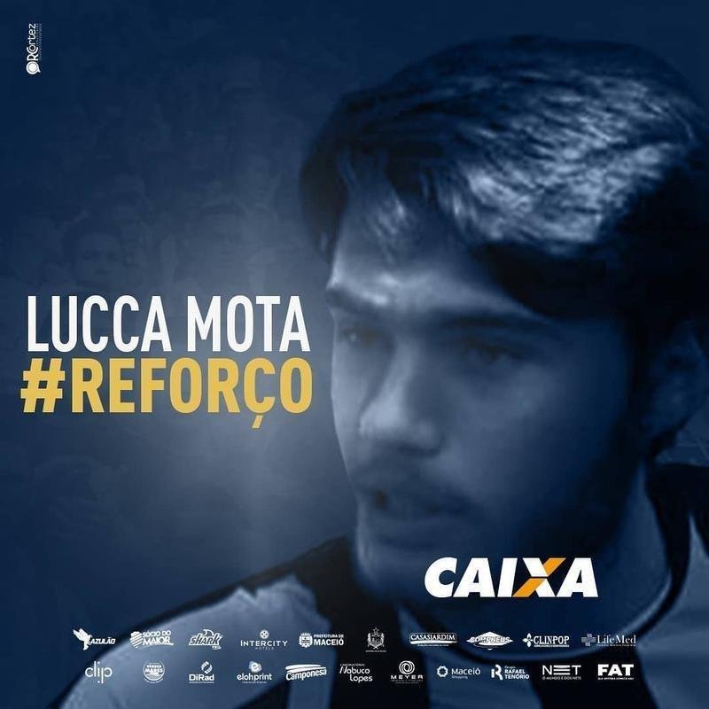 Promessa do Botafogo, Lucca Mota, de 20 anos,  mais um reforo para o CSA