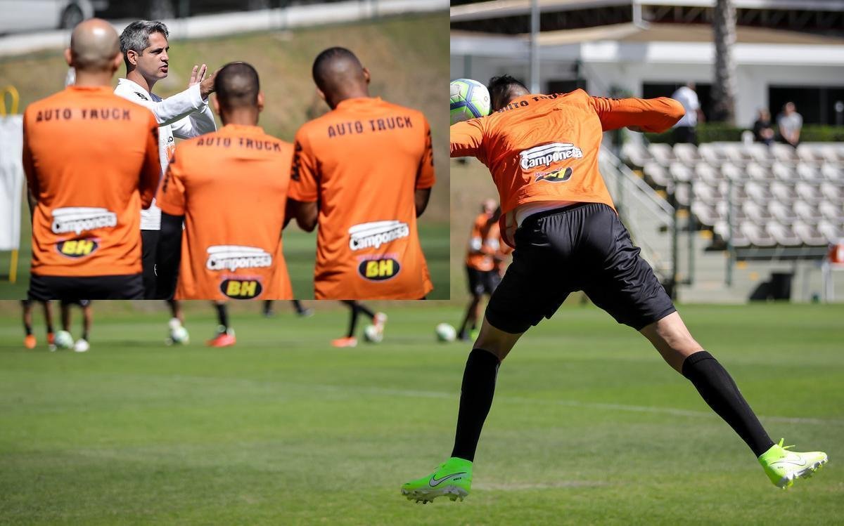 Atltico fez, nesta sexta, ltimo treino antes do duelo na Arena da Baixada