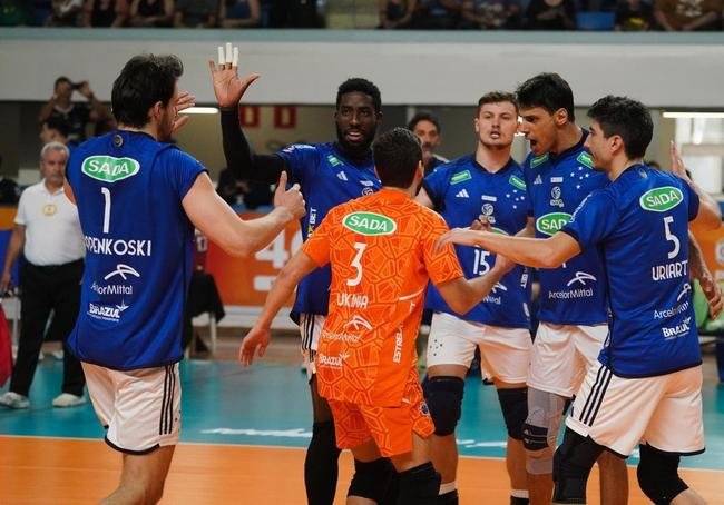 Fotos da final da Superliga Masculina de Vlei entre Cruzeiro e Minas