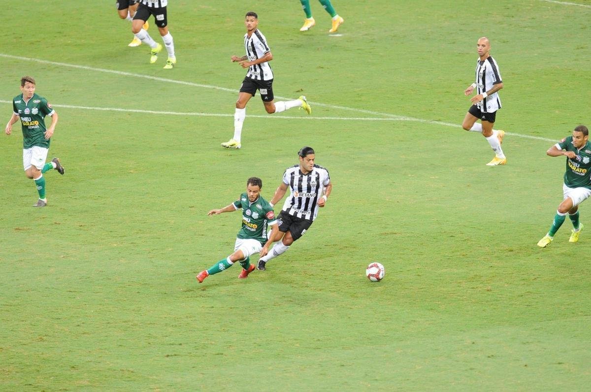 Fotos da estreia do atacante Hulk pelo Atltico, na partida contra o Uberlndia, no Mineiro, pela terceira rodada do Campeonato Mineiro de 2021