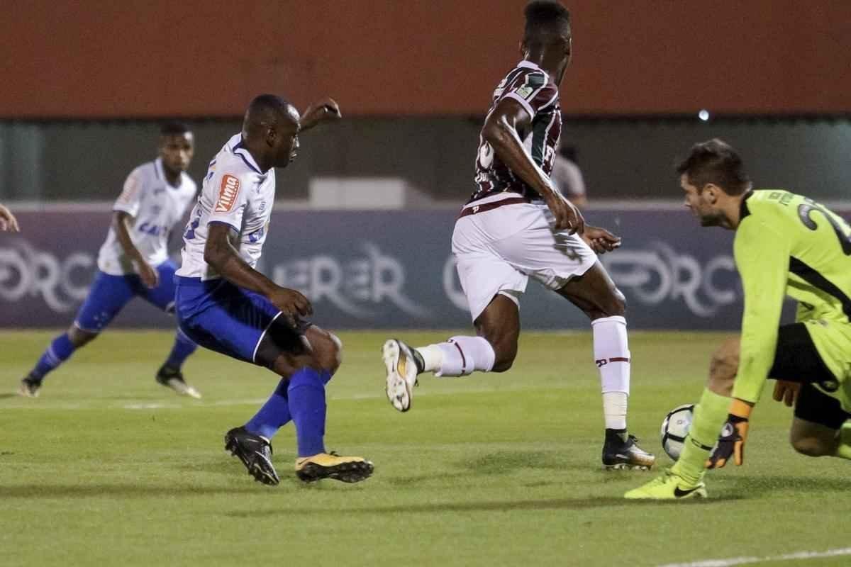 Imagens do jogo entre Fluminense e Cruzeiro, pela 15 rodada da Srie A, no Giulite Coutinho