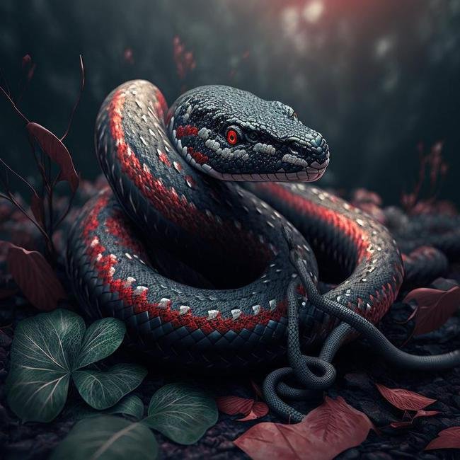 Cobra-coral do Santa Cruz