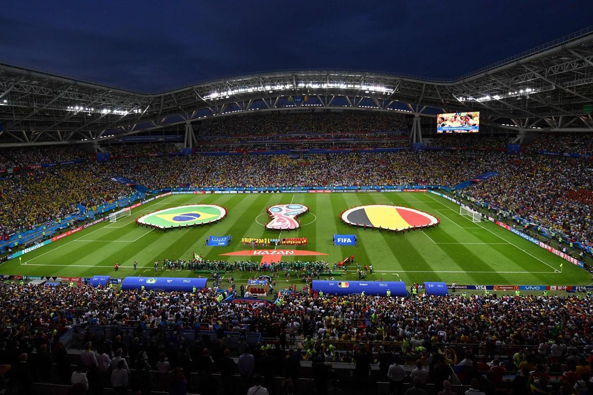 Brasil e Blgica se enfrentam, em Kazan, em duelo pelas quartas de final da Copa do Mundo