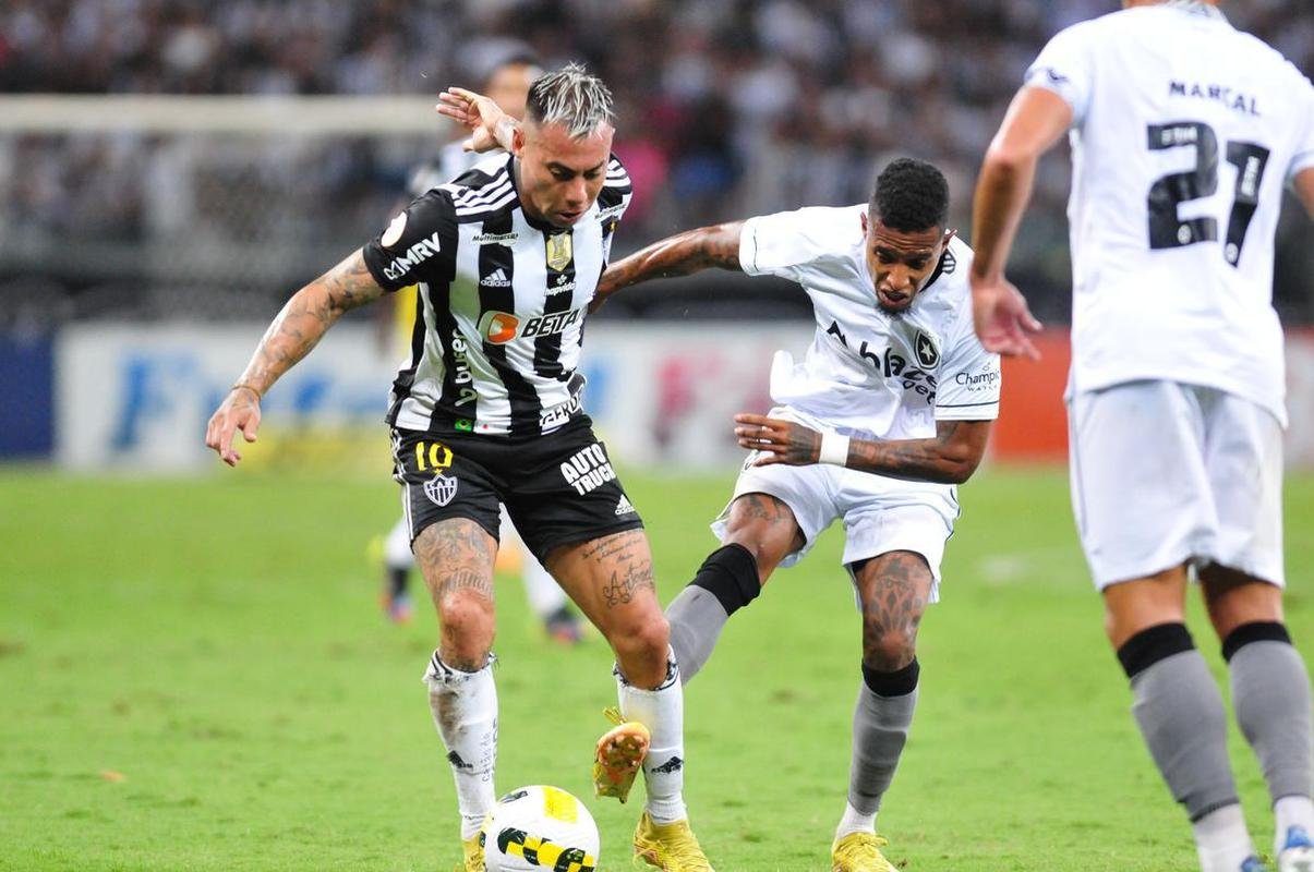 Atltico recebeu o Botafogo no Mineiro, em Belo Horizonte, pela 36 rodada do Campeonato Brasileiro de 2022.