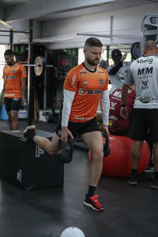 Fotos do treino do Atltico nesta segunda-feira, 13 de setembro de 2021