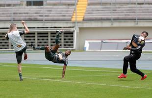 Veja imagens do treino do Atltico no Panam