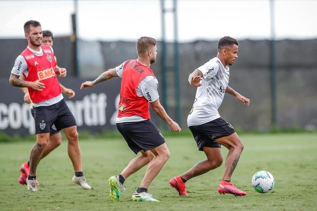 Veja fotos do treino do Atl�tico