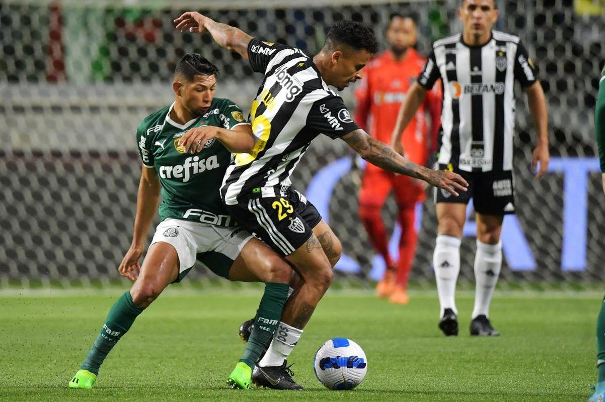 Fotos do jogo entre Palmeiras e Atltico, no Allianz Parque, em So Paulo, pelas quartas de final da Copa Libertadores de 2022