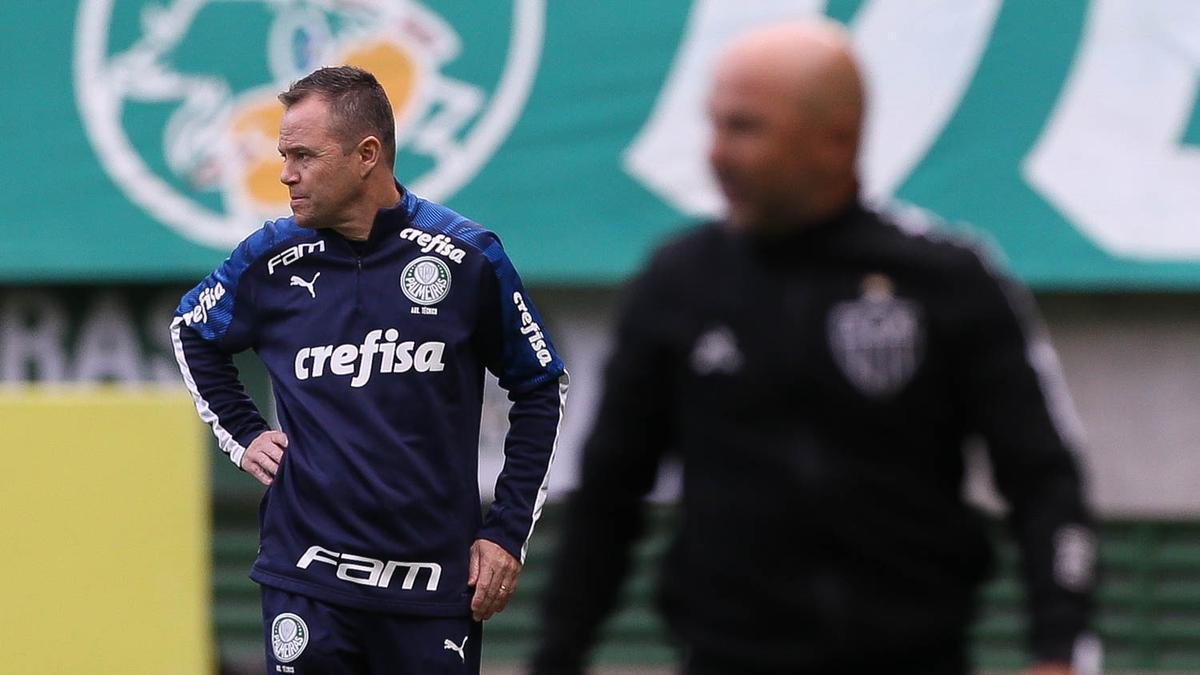 Fotos do duelo entre Palmeiras e Atlético, no Allianz Parque, em São Paulo, pela 19ª rodada do Campeonato Brasileiro