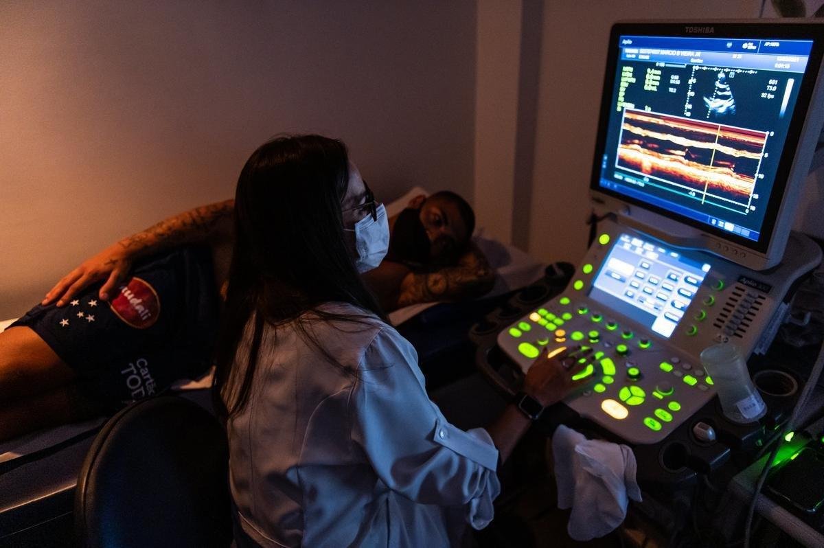 Anunciados como reforos para temporada 2021, Marcinho, Alan Ruschel, Felipe Augusto e Matheus Barbosa realizaram exames na Toca da Raposa II