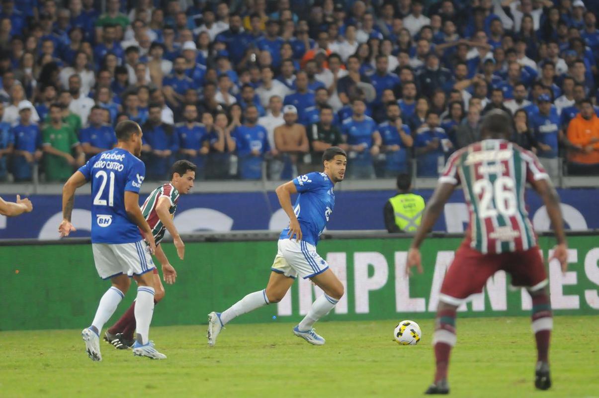 Fotos do jogo de volta das oitavas de final da Copa do Brasil, no Mineiro, entre Cruzeiro e Fluminense (Juarez Rodrigues/EM/DAPress)