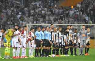 Fotos do primeiro tempo do jogo entre Atltico e Coln, no Mineiro, pela semifinal da Copa Sul-Americana