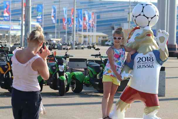 Com poucos eventos, Parque Olmpico de Sochi virou rea de recreao para russos