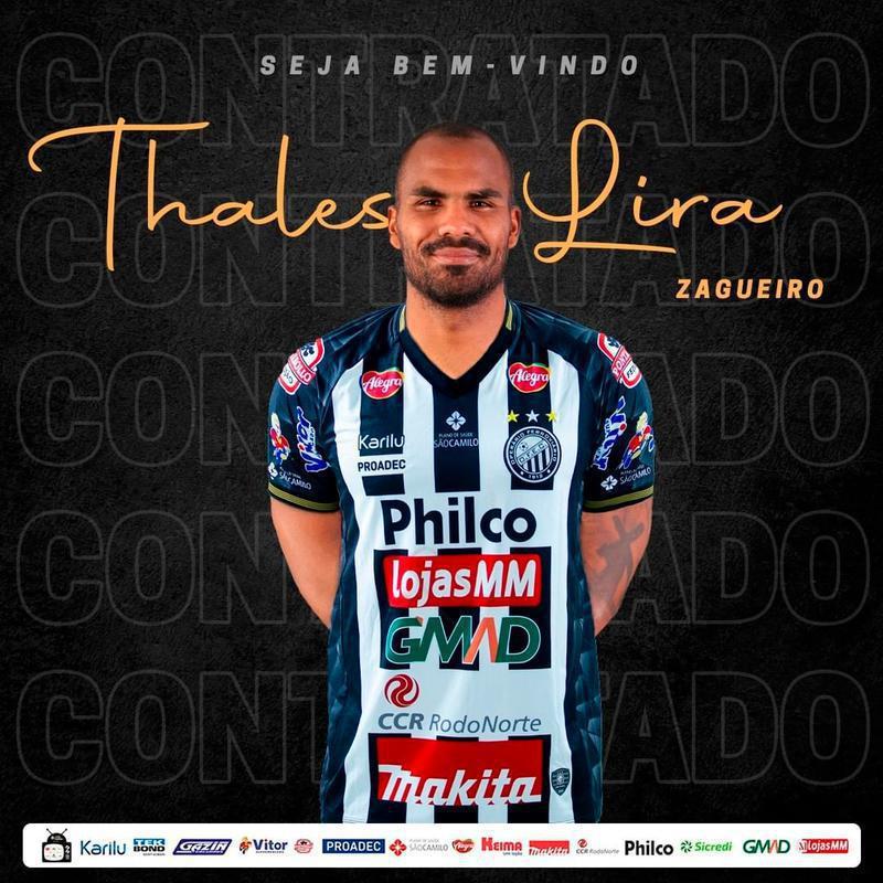 Thales Lira, zagueiro (Operário)