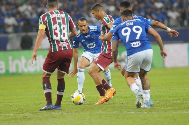 Fotos do jogo de volta das oitavas de final da Copa do Brasil, no Mineiro, entre Cruzeiro e Fluminense (Juarez Rodrigues/EM/DAPress)