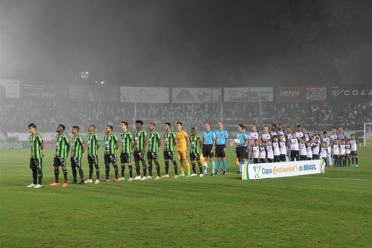 Amrica venceu o Operrio por 2 a 0, no Paran, e avanou na Copa do Brasil 