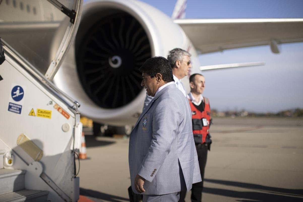 Seleo Brasileira embarca para o Catar