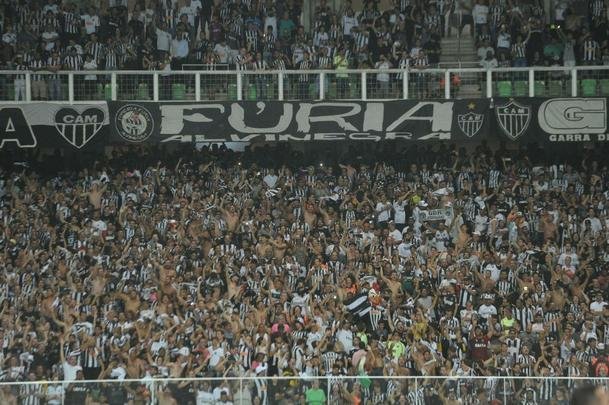 Torcedores do Atltico lotaram Independncia em partida contra o Defensor, pela Copa Libertadores