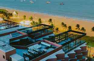 Empreendimento de Hulk, Ba'Ra Hotel fica na orla da Praia do Cabo Branco, em Joo Pessoa 