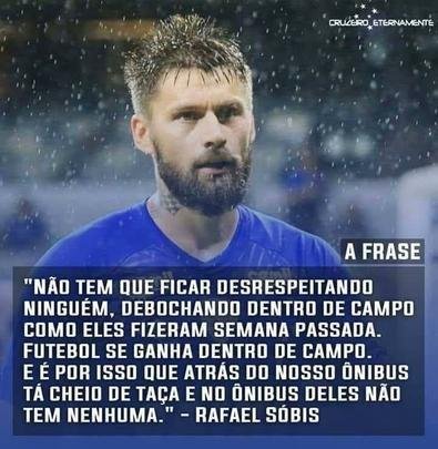 Torcedores do Cruzeiro tiram sarro de atleticanos após conquista do Mineiro