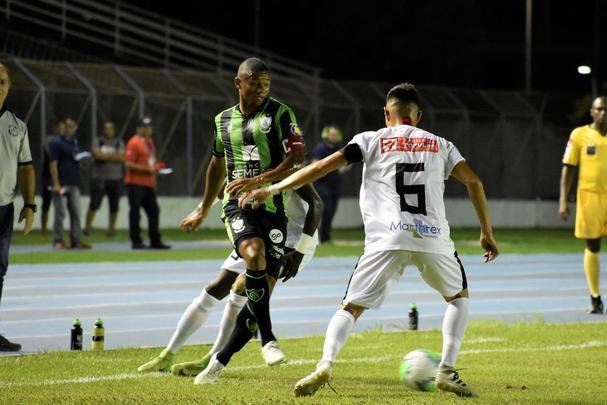 Empate por 1 a 1 com Santos do Amapá garantiu classificação do América à segunda fase da Copa do Brasil
