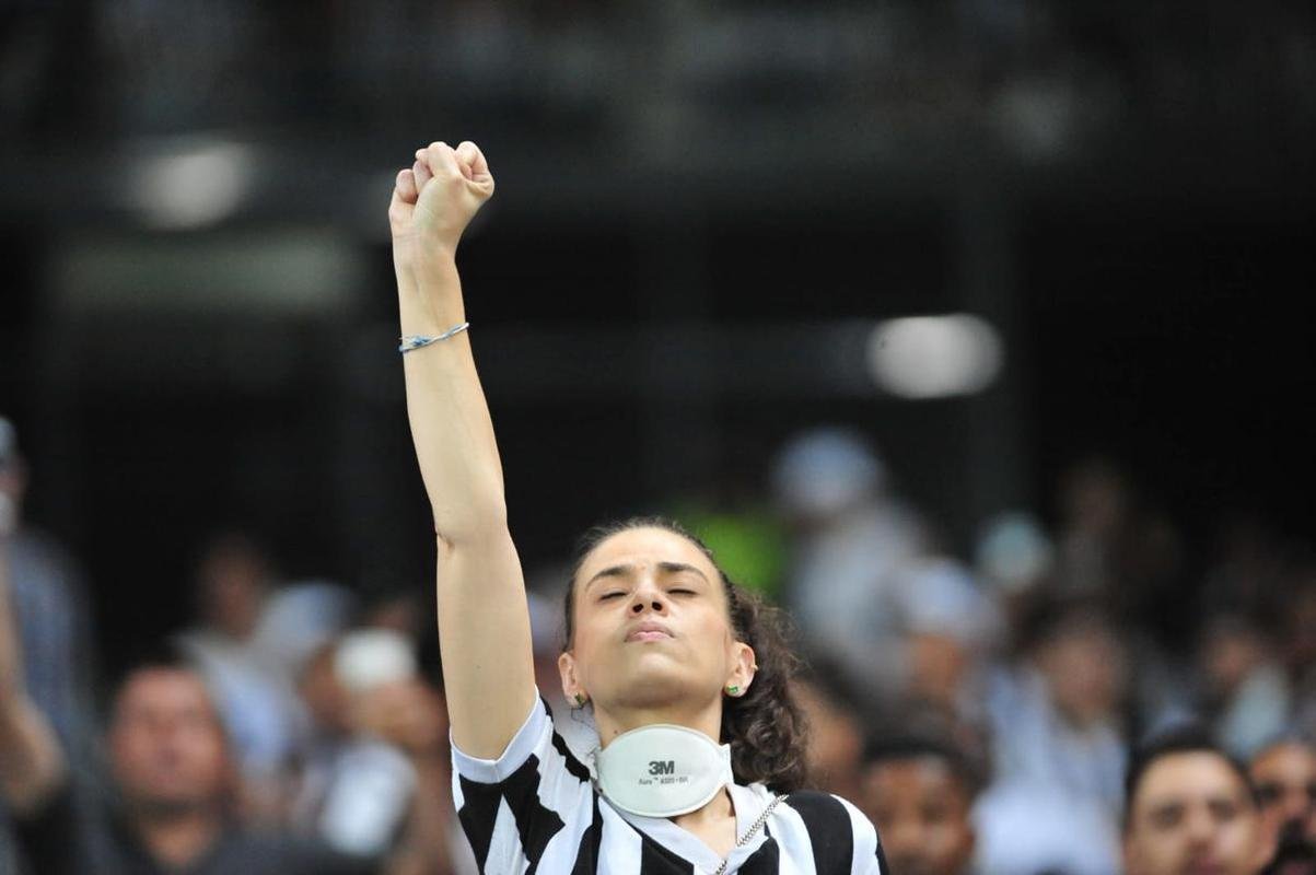 Torcida do Atltico lotou o Mineiro no jogo contra o Grmio e bateu recorde de pblico no Campeonato Brasileiro