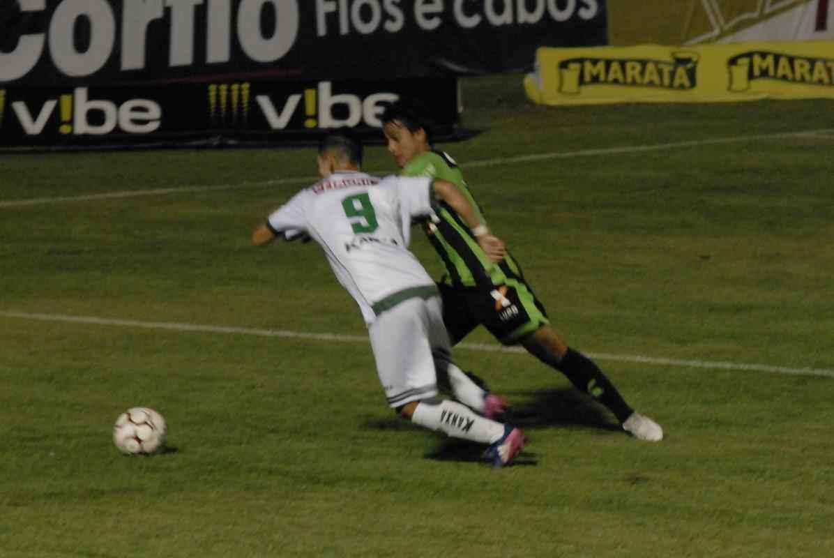 Amrica goleou Luverdense no Passo das Emas com gols de Renan Oliveira, Luan e Neto Moura