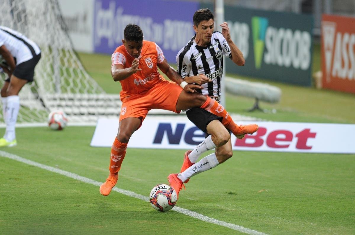 Fotos do jogo entre Atltico e Coimbra, no Mineiro, em Belo horizonte, pela quinta rodada do Campeonato Mineiro de 2021