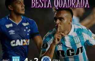 Cruzeiro estreou na Libertadores com derrota por 4 a 2 para o Racing