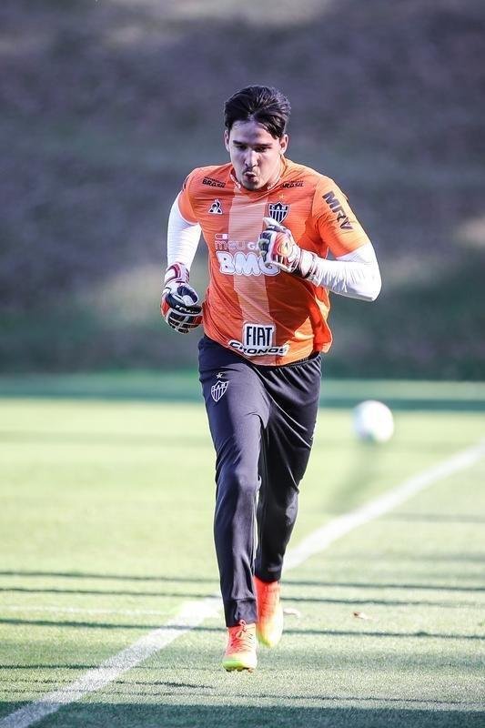 Fotos do ltimo treino do Atltico antes do jogo com o Grmio