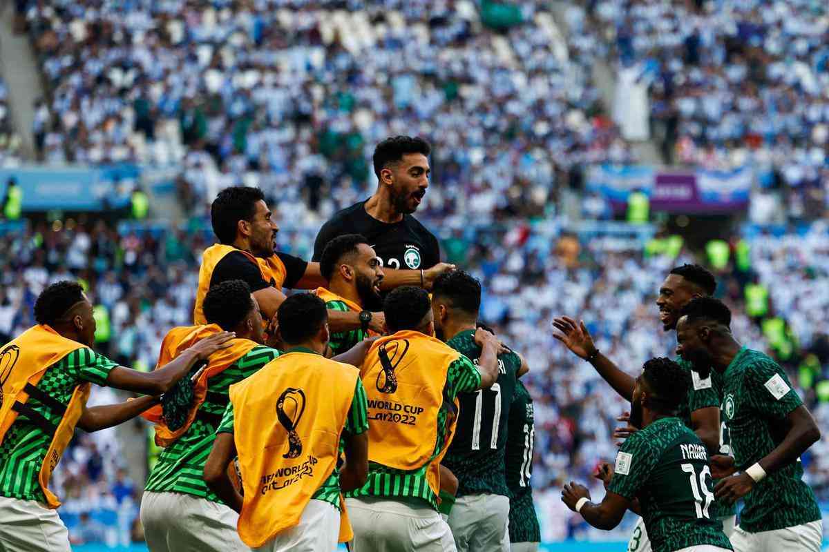 Arbia Saudita venceu a Argentina por 2 a 1, de virada, na estreia na Copa do Mundo no Catar