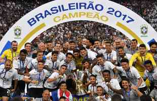 Corinthians conquistou os Brasileiros de 2015 e 2017 
