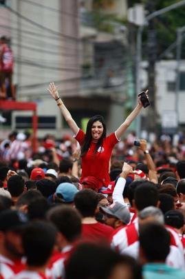 Presença massiva das torcidas na sede alvirrubra, antes da bola rolar para #Náutico e Paysandu.