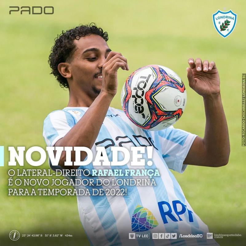 Rafael França, lateral-direito (Londrina)
