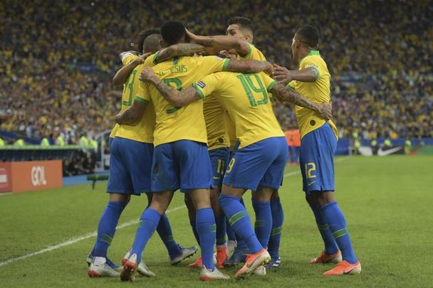 Fotos da decisão da Copa América entre Brasil e Peru, no Maracanã