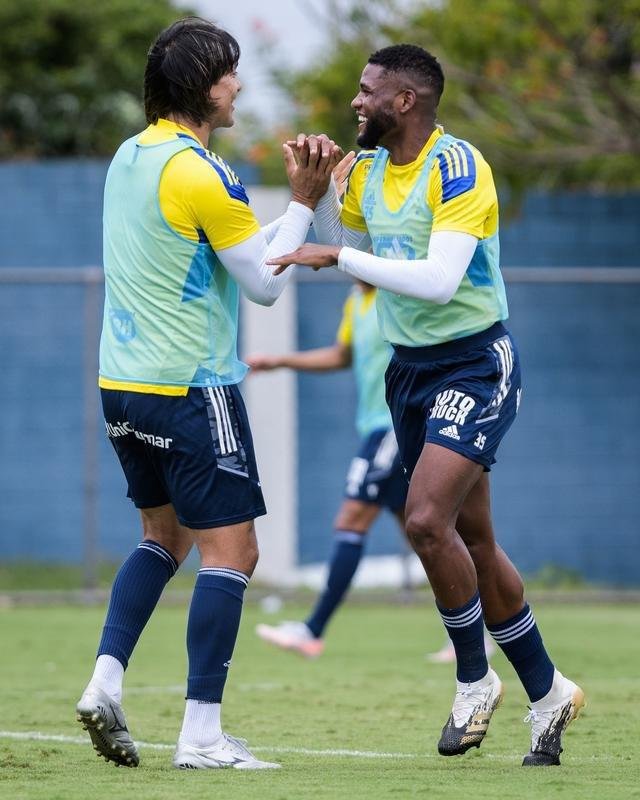 Fotos do treino do Cruzeiro deste domingo (31/10) na Toca II