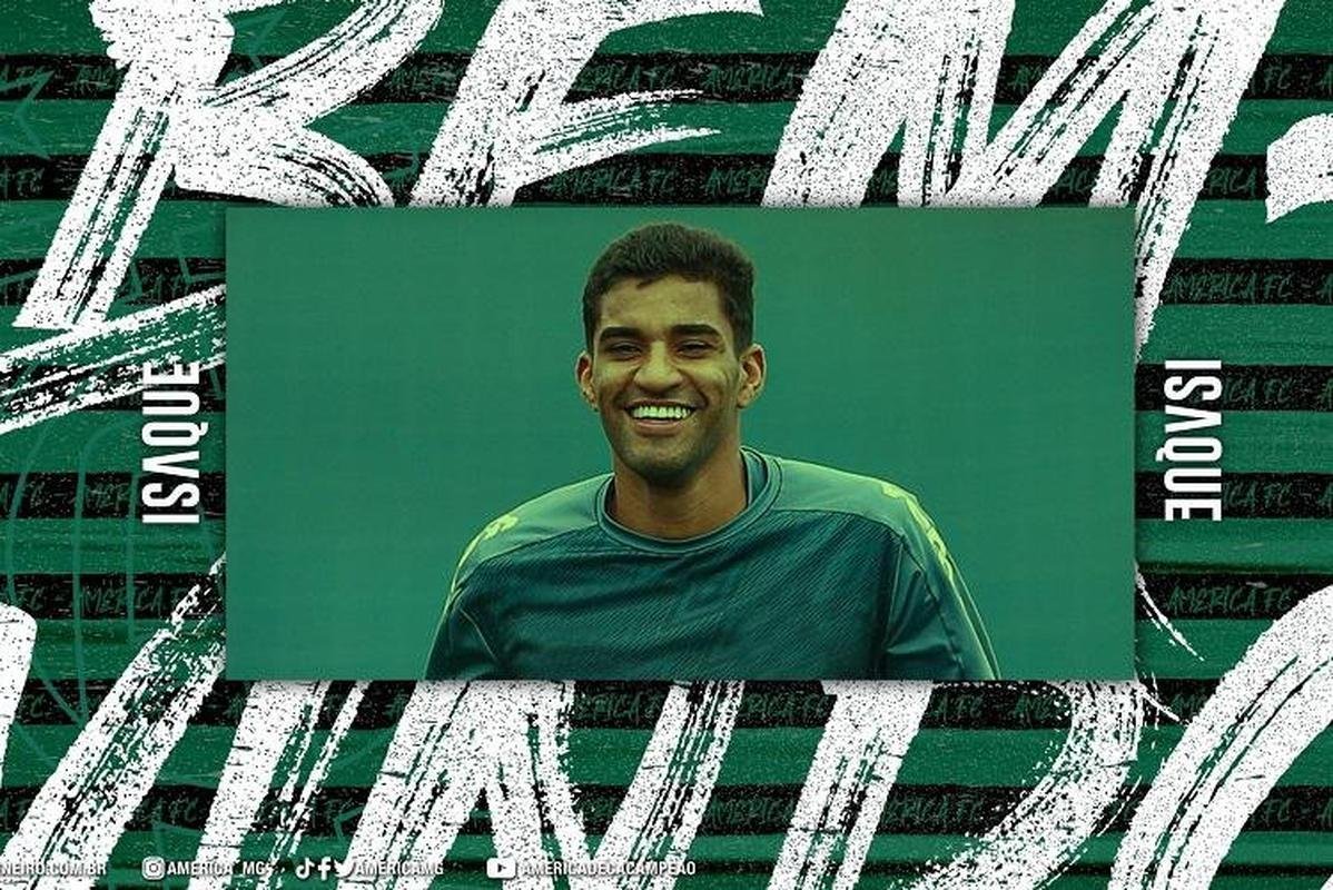 O meia-atacante Isaque foi a 13 contratao do Amrica para a temporada. O jogador de 24 de anos, que percente ao Grmio, assinou por emprstimo at o fim da Srie A. 