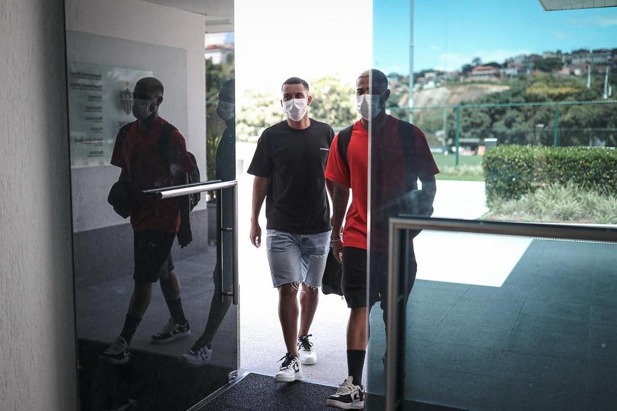 O primeiro dia da pr-temporada do Atltico