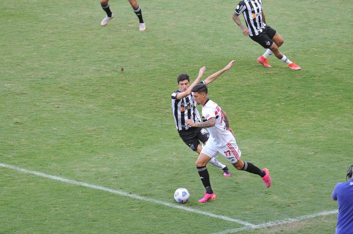 Fotos do jogo entre Atltico e So Paulo, no Mineiro, pela 3 rodada do Campeonato Brasileiro