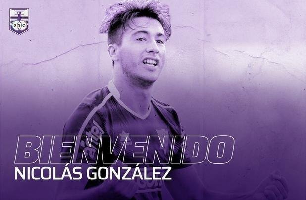 11 - Nicols Gonzlez: formado na base do Defensor, o atacante tem apenas 21 anos e  reserva.