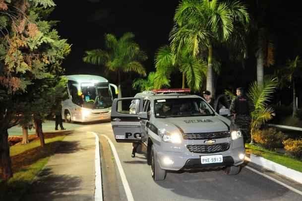 Imagens do treinamento da Seleo Francesa na Toca da Raposa II, em Belo Horizonte