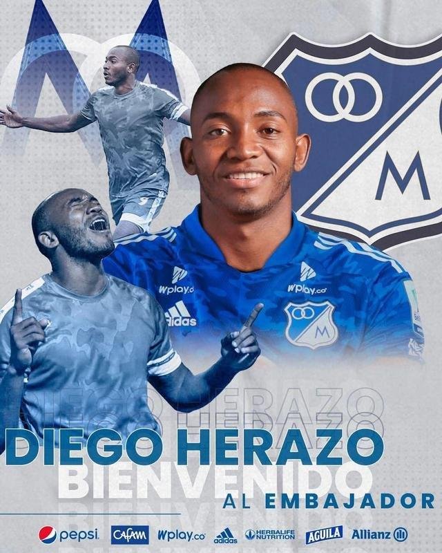 Diego Herazo, atacante (Millonarios-COL)