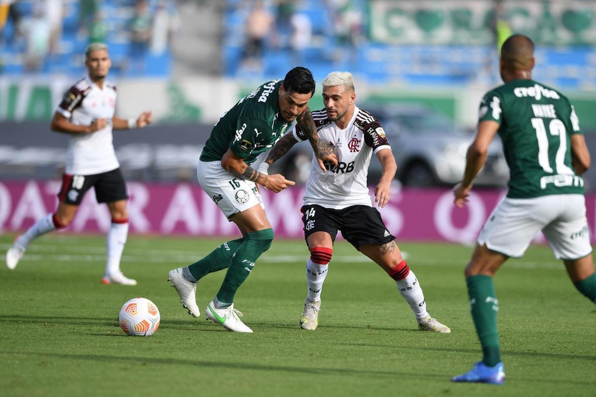 Fotos da final da Libertadores entre Palmeiras e Flamengo