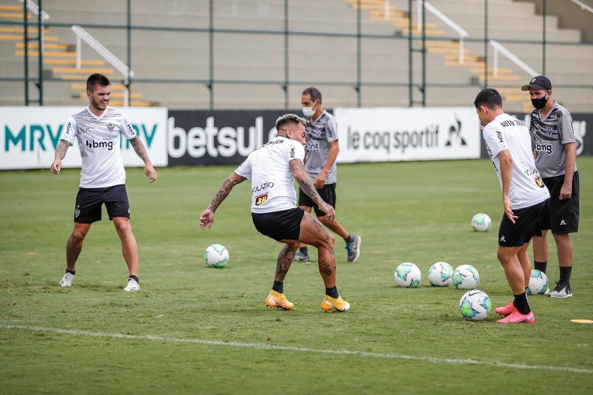 Atltico se prepara para jogo contra o Internacional