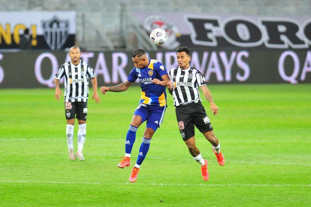 Fotos do jogo entre Atltico e Boca Juniors, no Mineiro, em Belo Horizonte, pela volta das oitavas de final da Copa Libertadores 2021