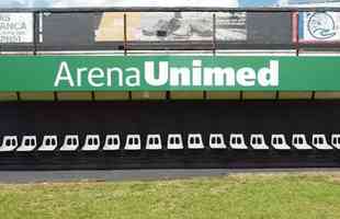 Fotos da Arena Unimed, palco de Athletic x Cruzeiro pela segunda rodada do Campeonato Mineiro