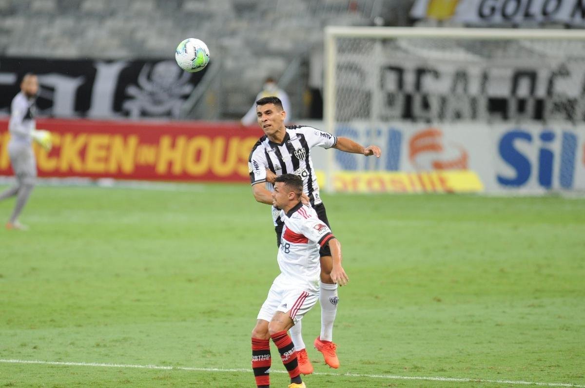 Imagens do jogo entre Atltico e Flamengo, no Mineiro, pelo Brasileiro