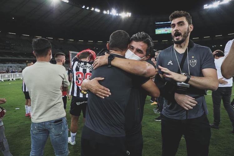 Fotos da festa do Atltico no Mineiro com a conquista do bicampeonato mineiro